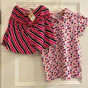 Lot of Girls 7/8 Polo and Skirt